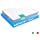 Materasso ortopedico in Memory Foam e Water Foam H22  Anallergico e traspirante | Prodotto in Italia